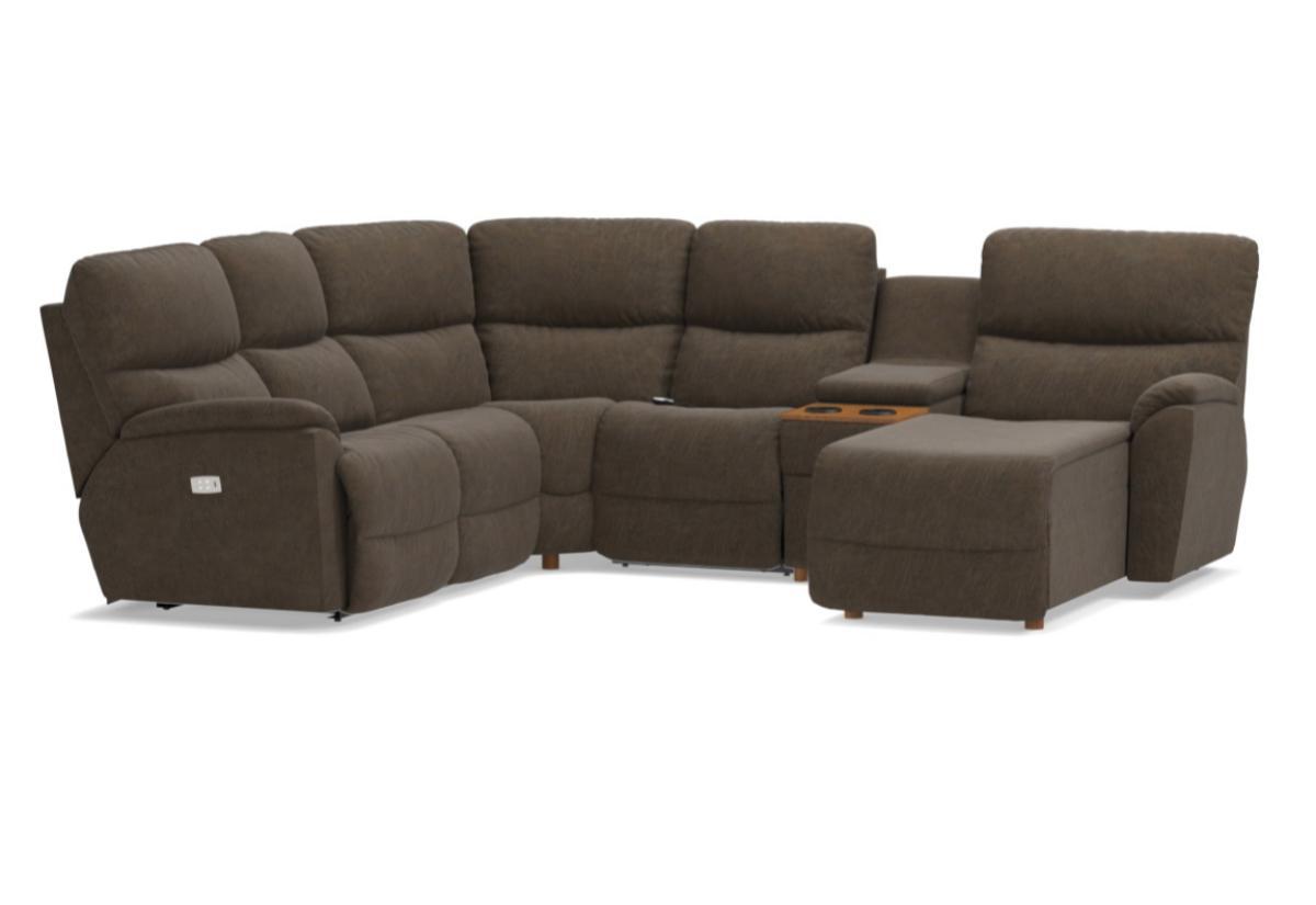 Trouper Reclining Sectional La Z Boy Recliners La