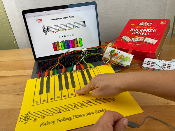 Test out interactive piano and scale