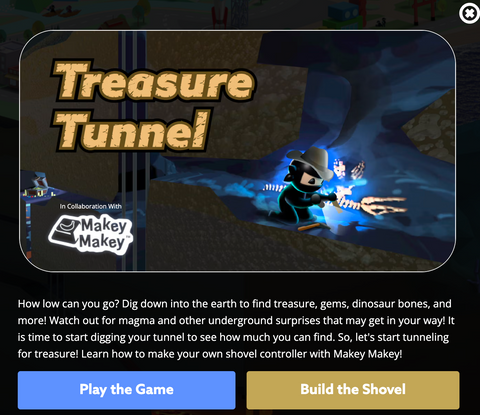 Image of Treasure Tunnel at Code Ninjas Site