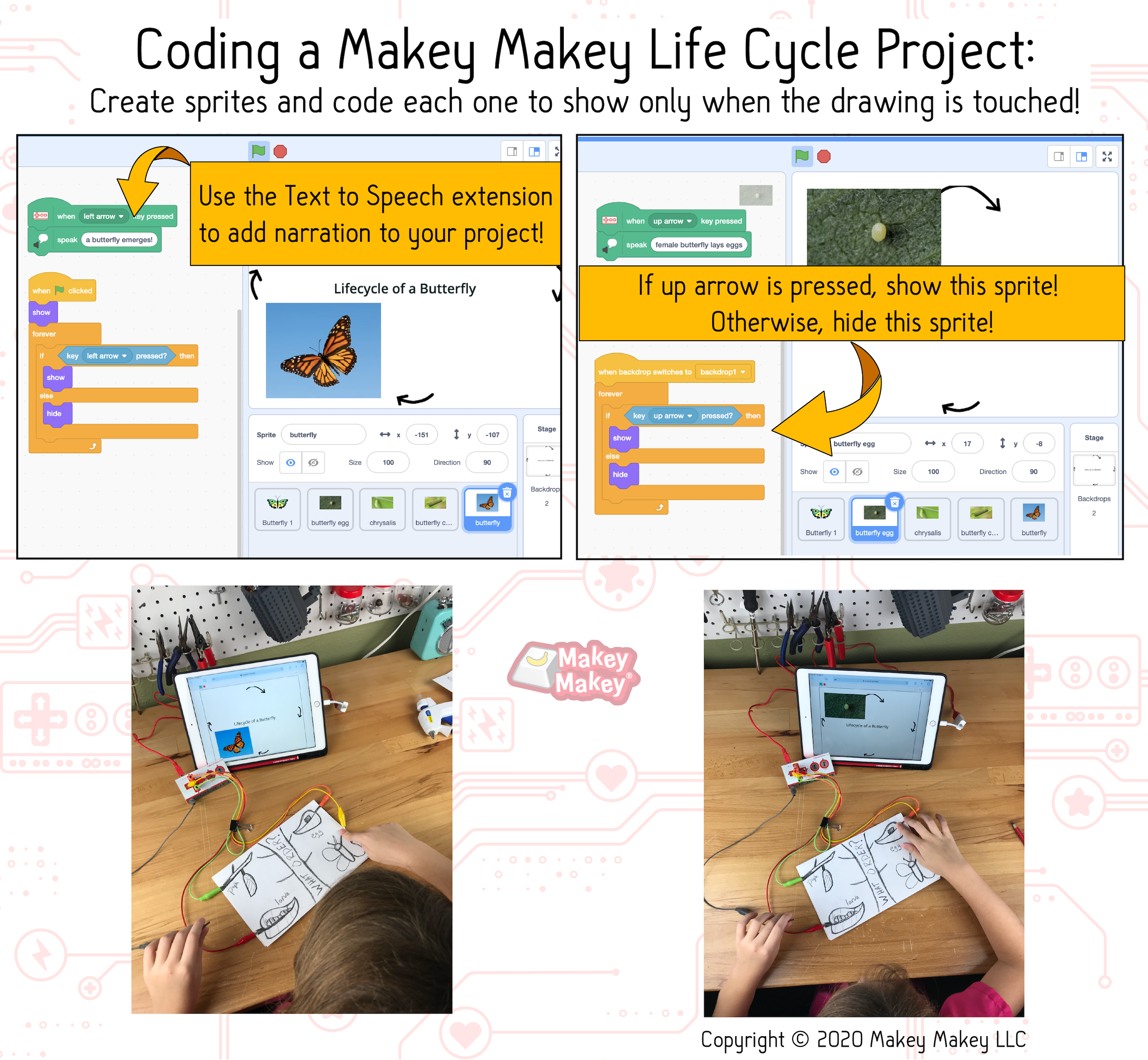 Lesson Five: Code Your Key Presses in Scratch – Joylabz Official Makey  Makey Store