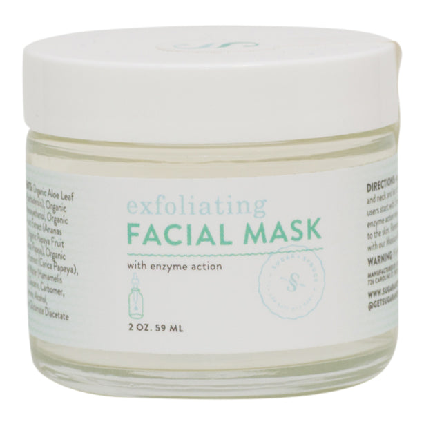 Exfoliating Facial Gel Mask – Sugar + Spruce A Bath And Body Apothecary