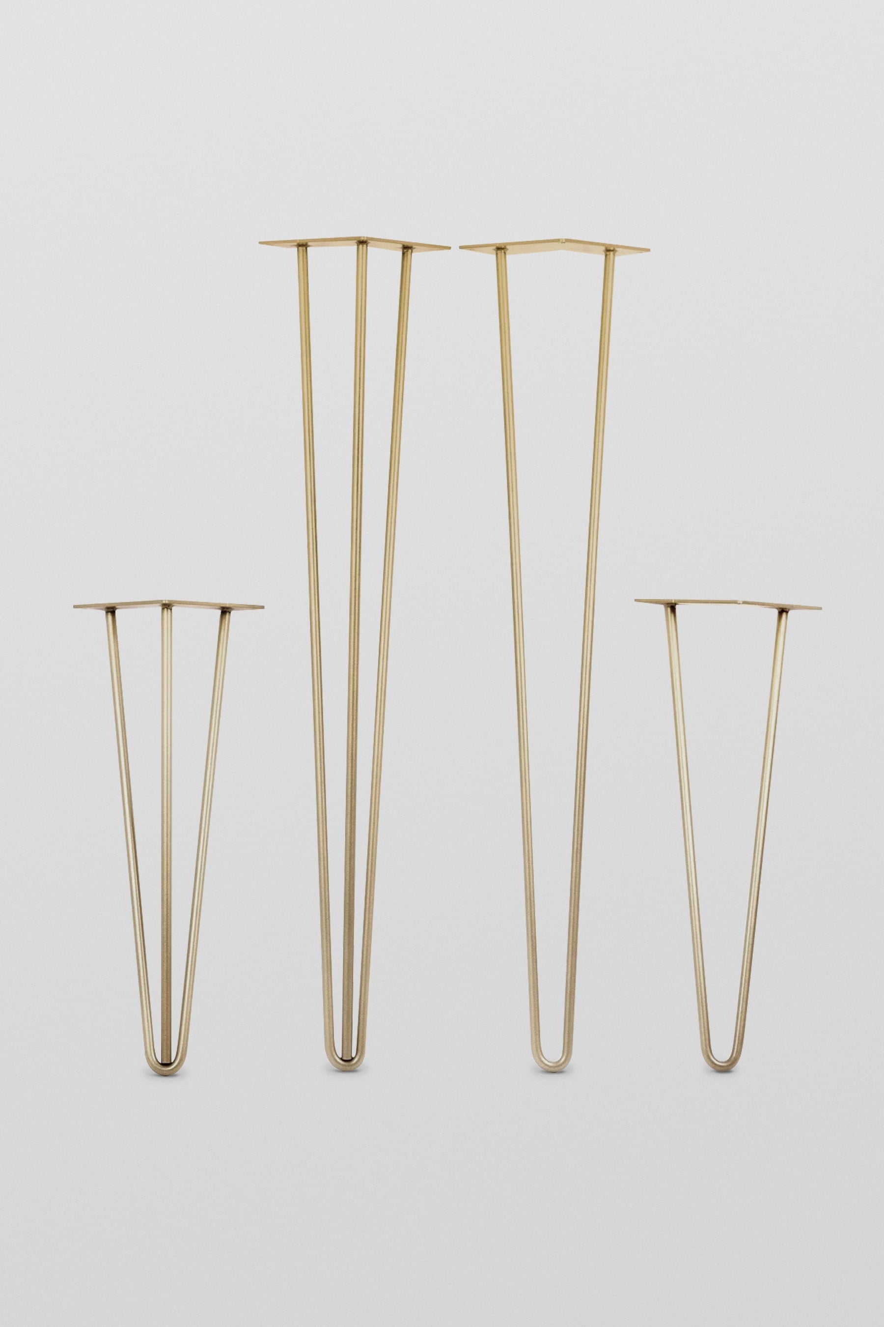 brass hairpin table legs