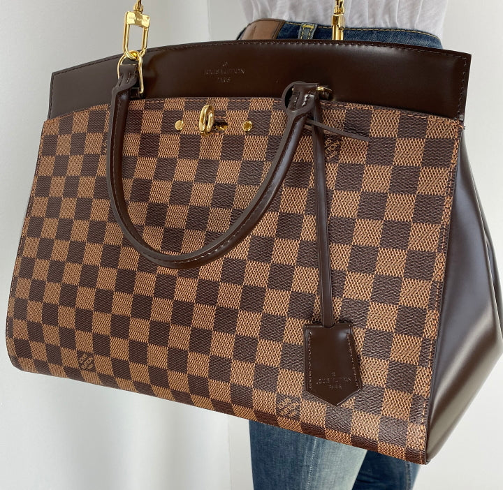 LOUIS VUITTON LOUIS VUITTON Rivoli MM 2way Shoulder Bag M44546 Monogram  canvas Used Women LV M44546