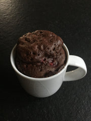 Cake in a mug