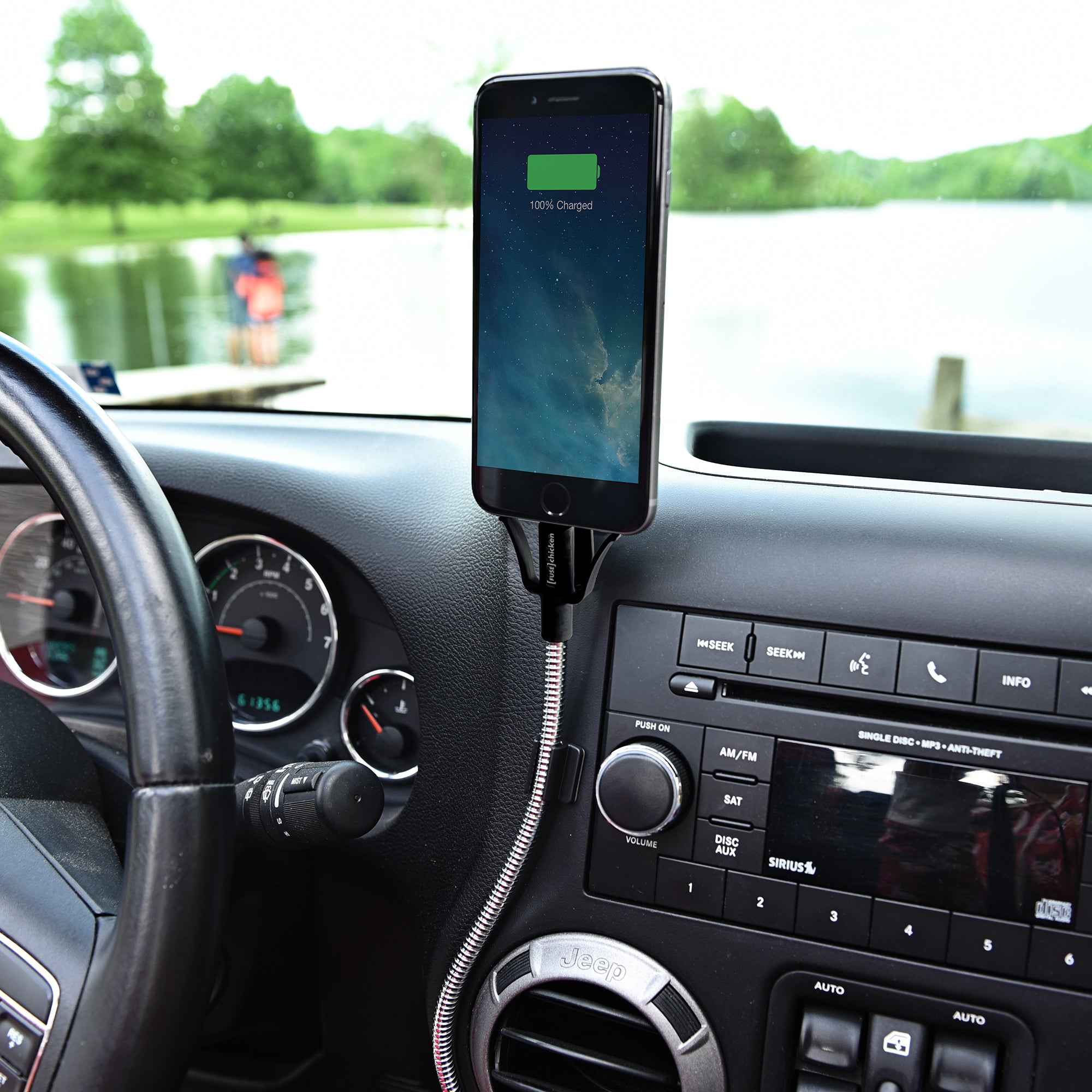 iphone car mount charger