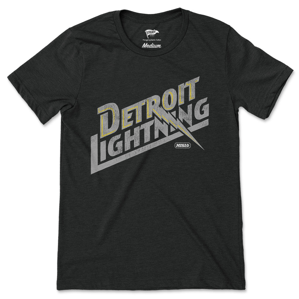 1979 Detroit Lightning Logo Tee