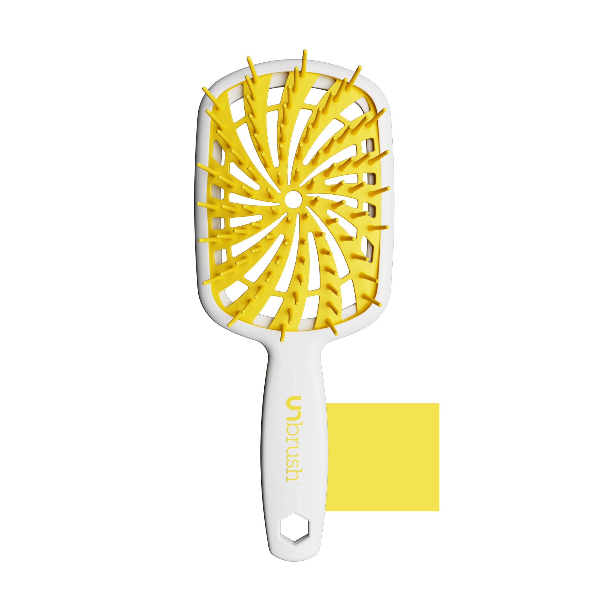 Image of UNbrush Detangling Hair Brush Plus - Lemon Drop
