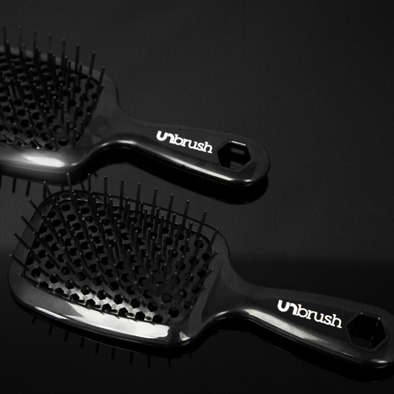 UNbrush Detangling Hair Brush Midnight FHI Heat™
