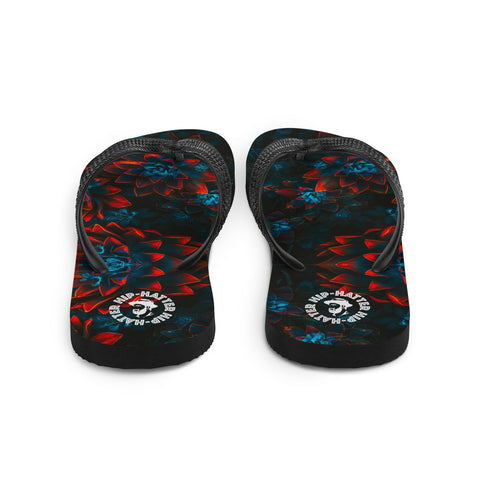 Floral Print Flip Flops - Hip-Hatter