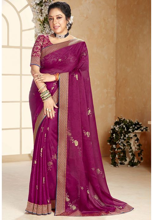 Silver Grey Saree Jennifer Winget Saree SF89INKAL – ShreeFashionWear