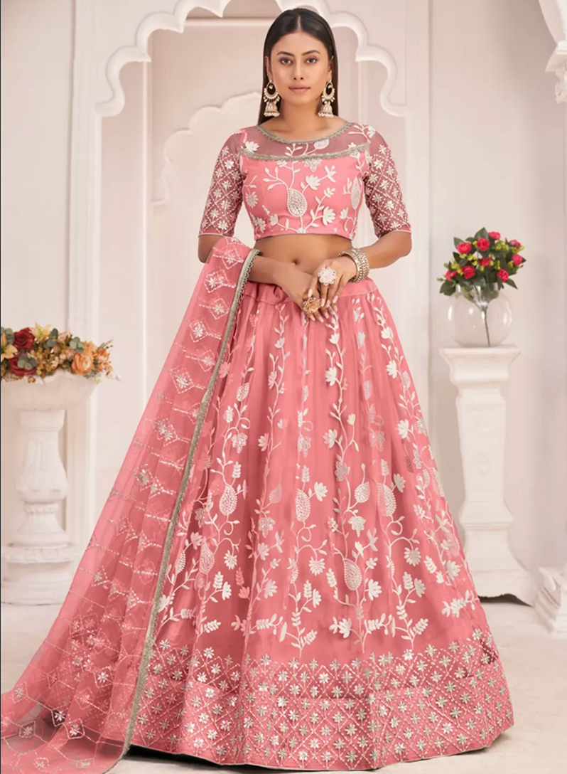 Deep Blue Heavy Embellished Designer Work Wedding/Party Wear Special Lehenga  Choli - Indian Heavy Anarkali Lehenga Gowns Sharara Sarees Pakistani  Dresses in USA/UK/Canada/UAE - IndiaBoulevard