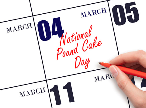 National Pound Cake Day