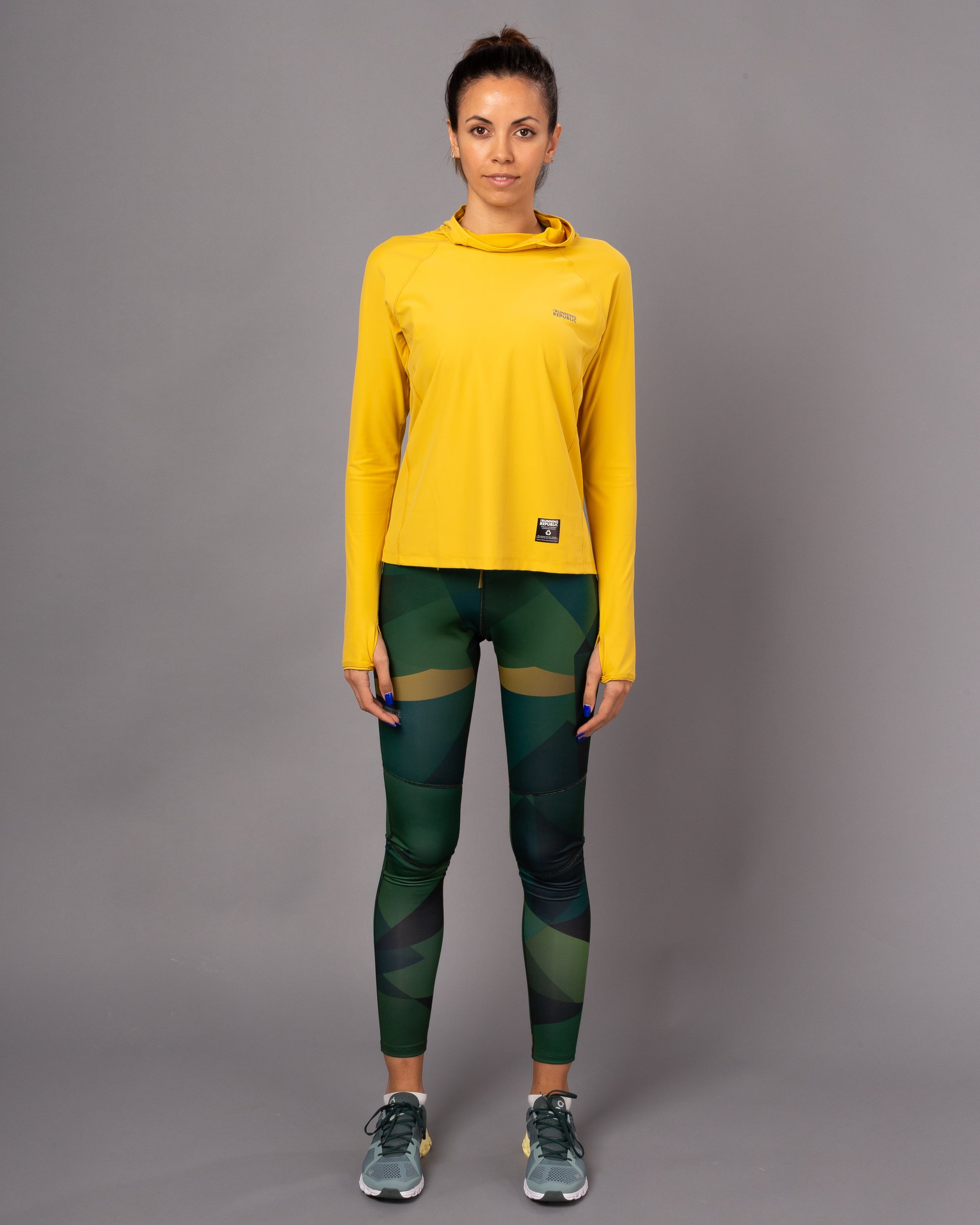 Ups En expansión Discrepancia Conjunto Mujer Amarillo &amp; Verde (Sudadera + Legging) – The Running  Republic