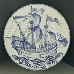 Bateau Riche Monochrome Blue