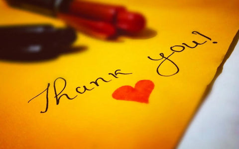 Teacher Thank You Note of Appreciation 