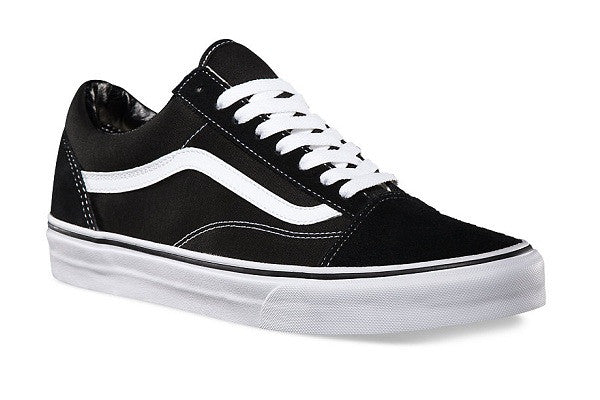 black and white vans nz