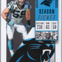 2018 Panini Contenders 86 Luke Kuechly Carolina Panthers Stouy Com