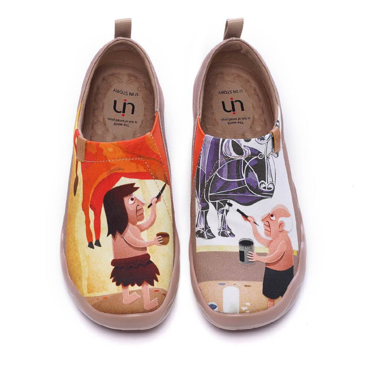 Art Designed Canvas Shoes – UIN FOOTWEAR