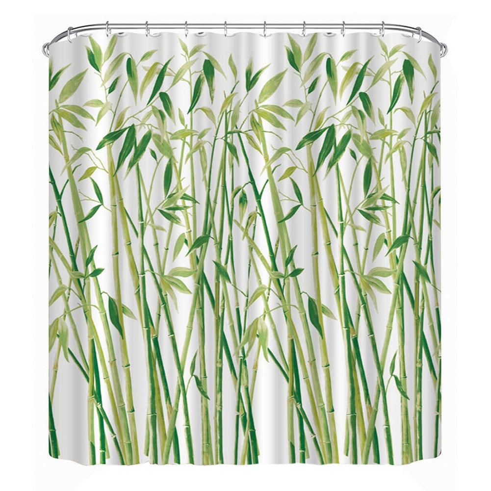 bamboo shower curtain