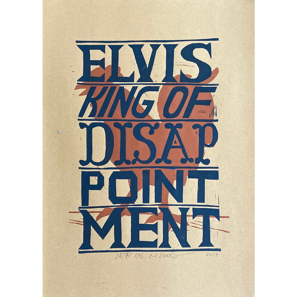 Elvis King Of Disappointment 2 Art By Jeb Loy Nichols At Yard Dog Yard Dog Art Yarddog Com