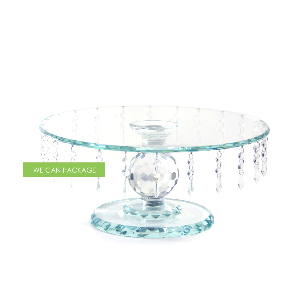 glass cake stands images