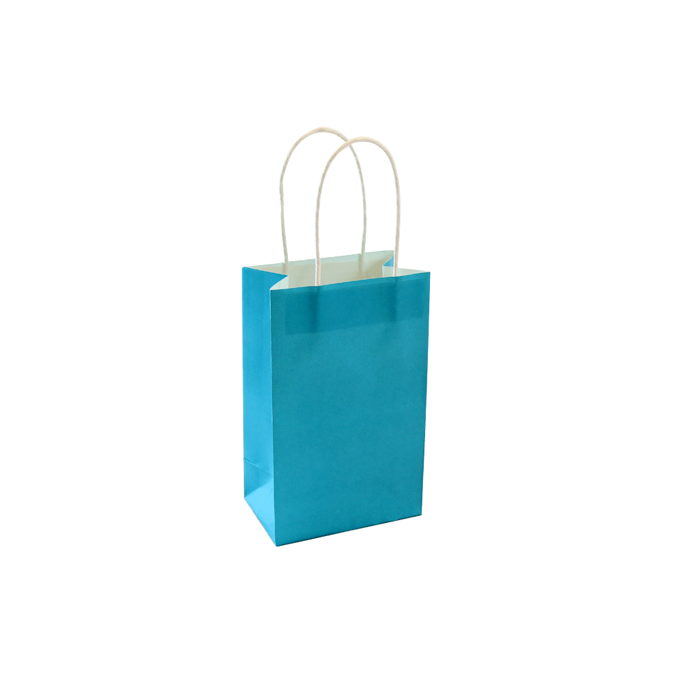 Turquoise Paper Gift Bags | Cheap Gift Bags | Small Gift Bags