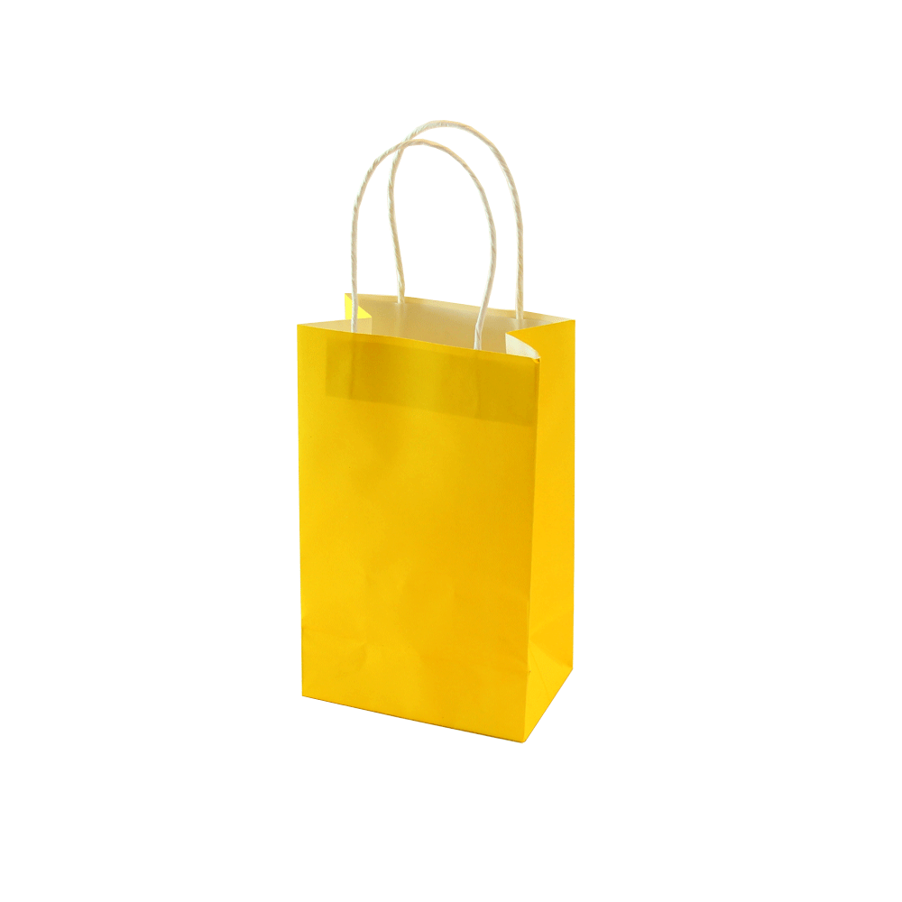 Yellow Favor Bags | Yellow Gift Bags | Yellow Gift Packaging