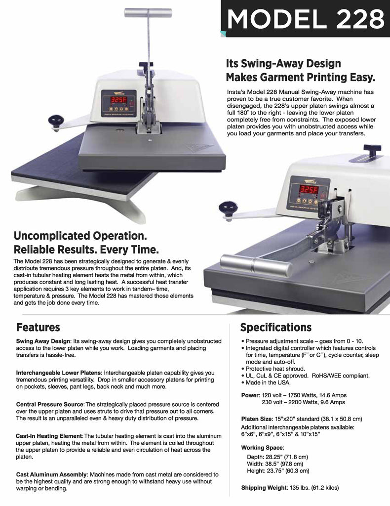 Heat Press Maintenance - Insta Graphic Systems