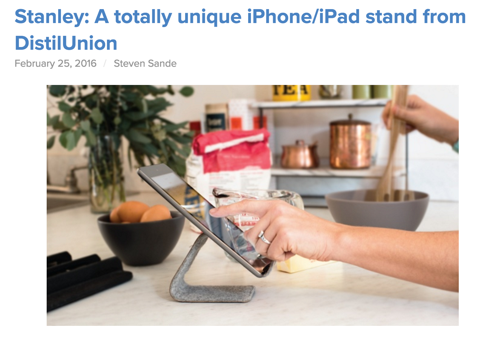 Appleworld Today features Stanley from Distil Union!
