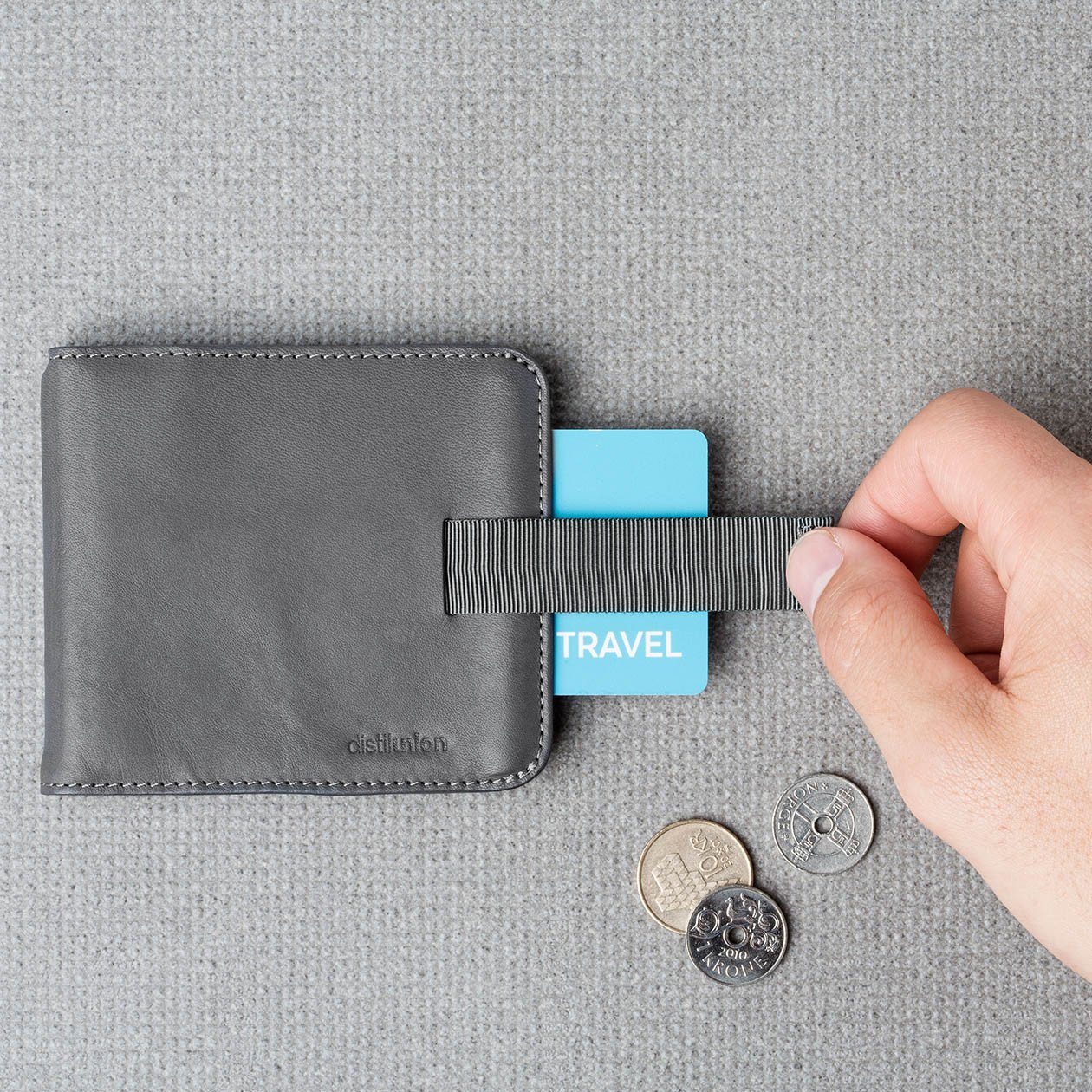 Wally Euro | Slim Travel Wallet | Distil Union