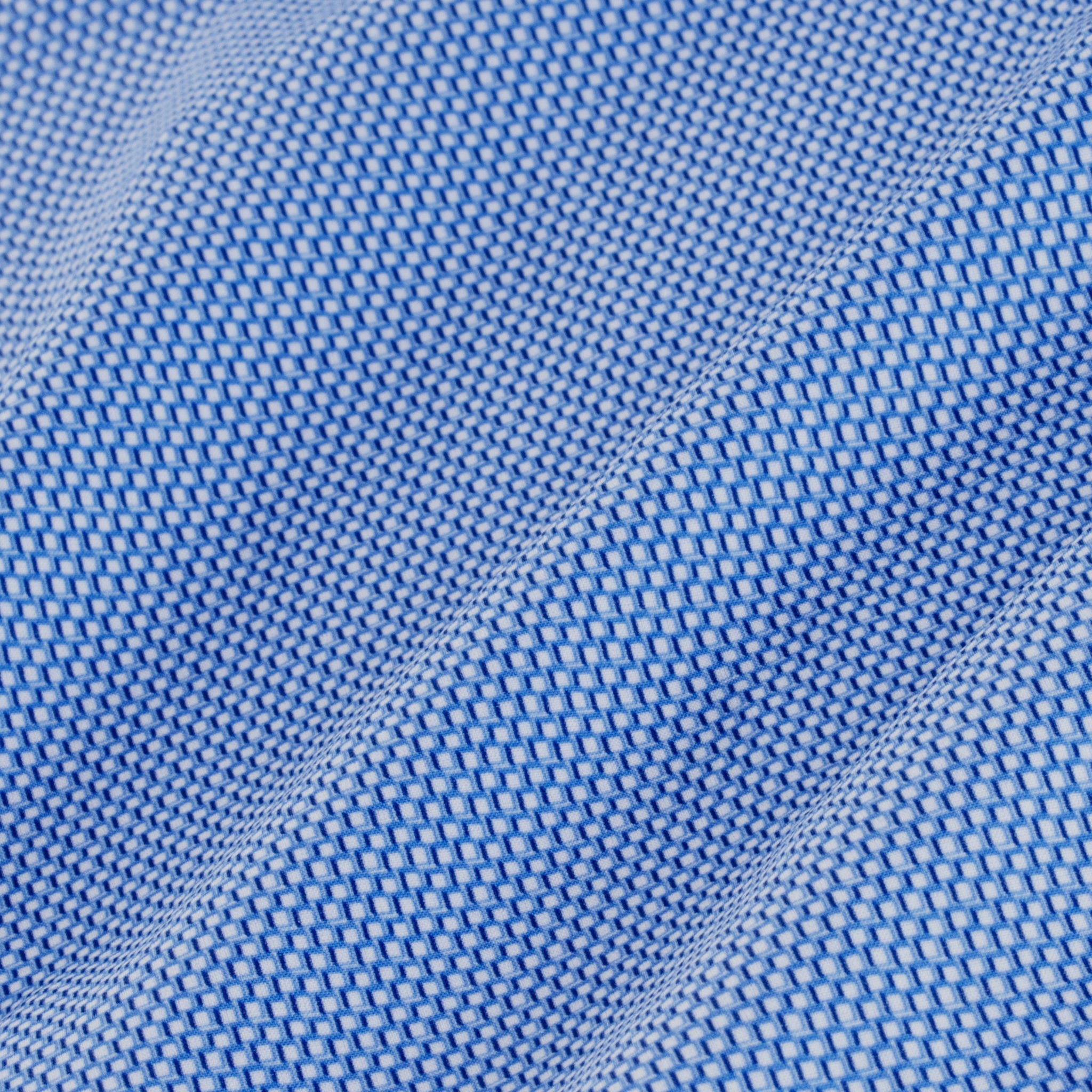 Blue Navy Mini Square Print