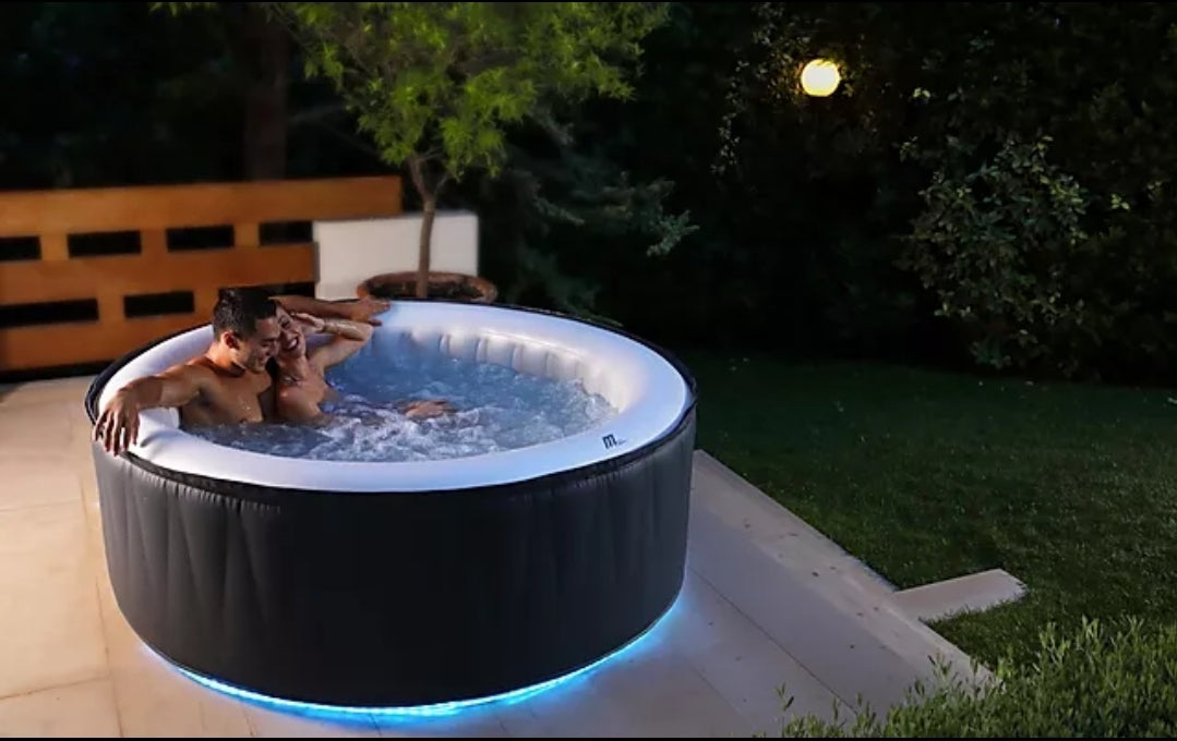 blow up hot tub