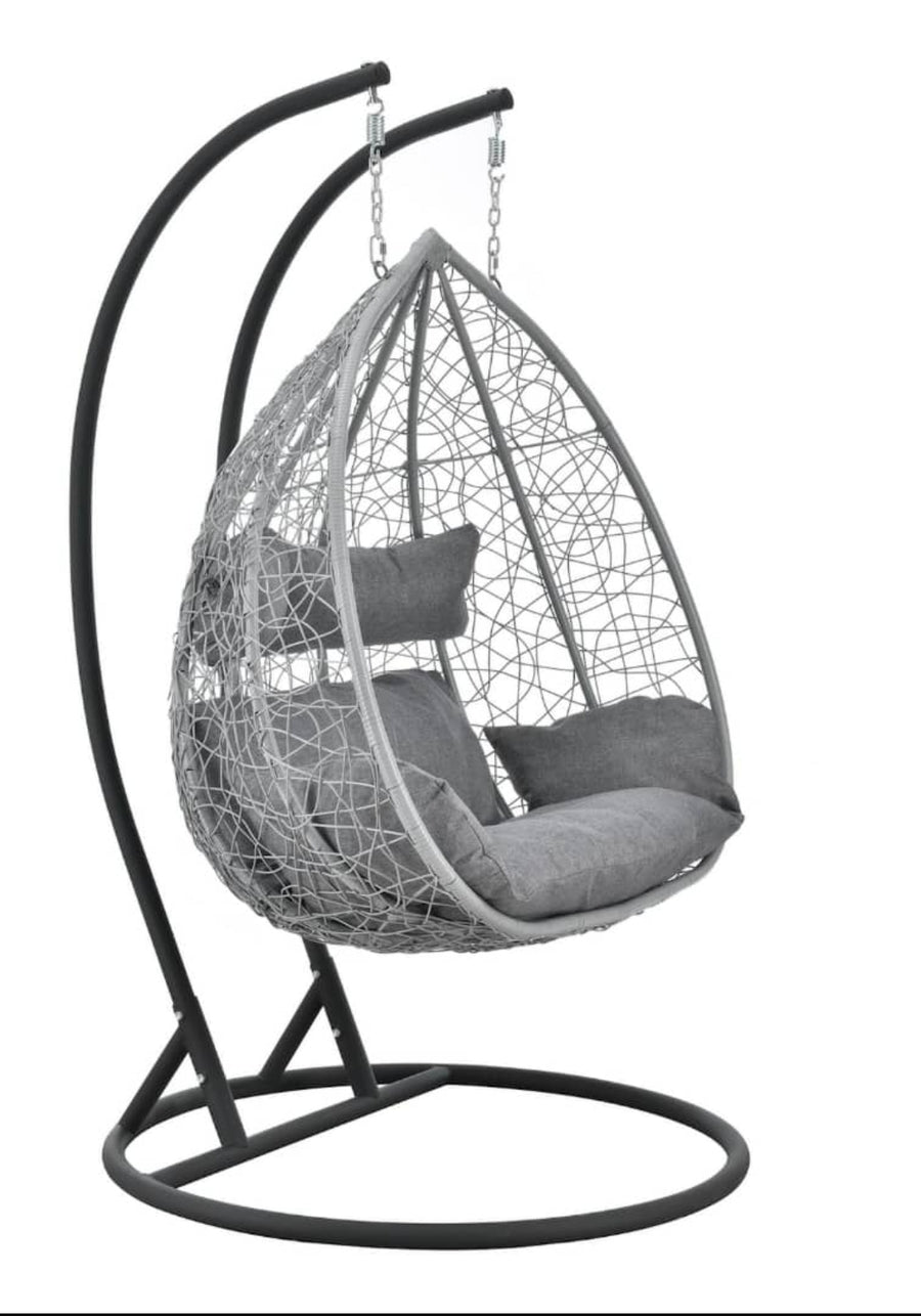 EGG Chair Swing Seat Double 2 Seater garden hammock chair – BRIQ