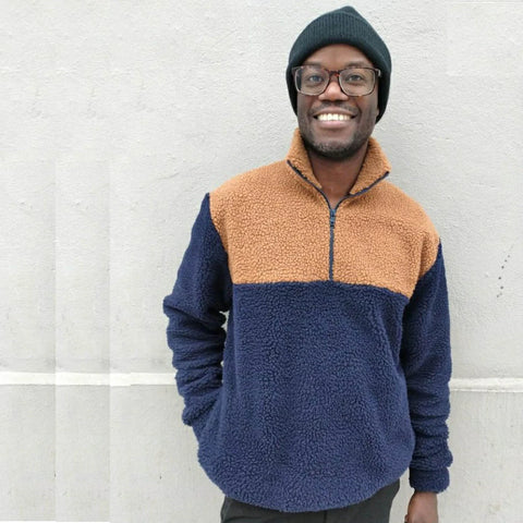wardrobe by me zip up sweater mens sewing pattern
