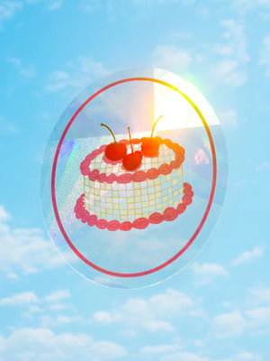 Disco Cake Suncatcher - NOOWORKS