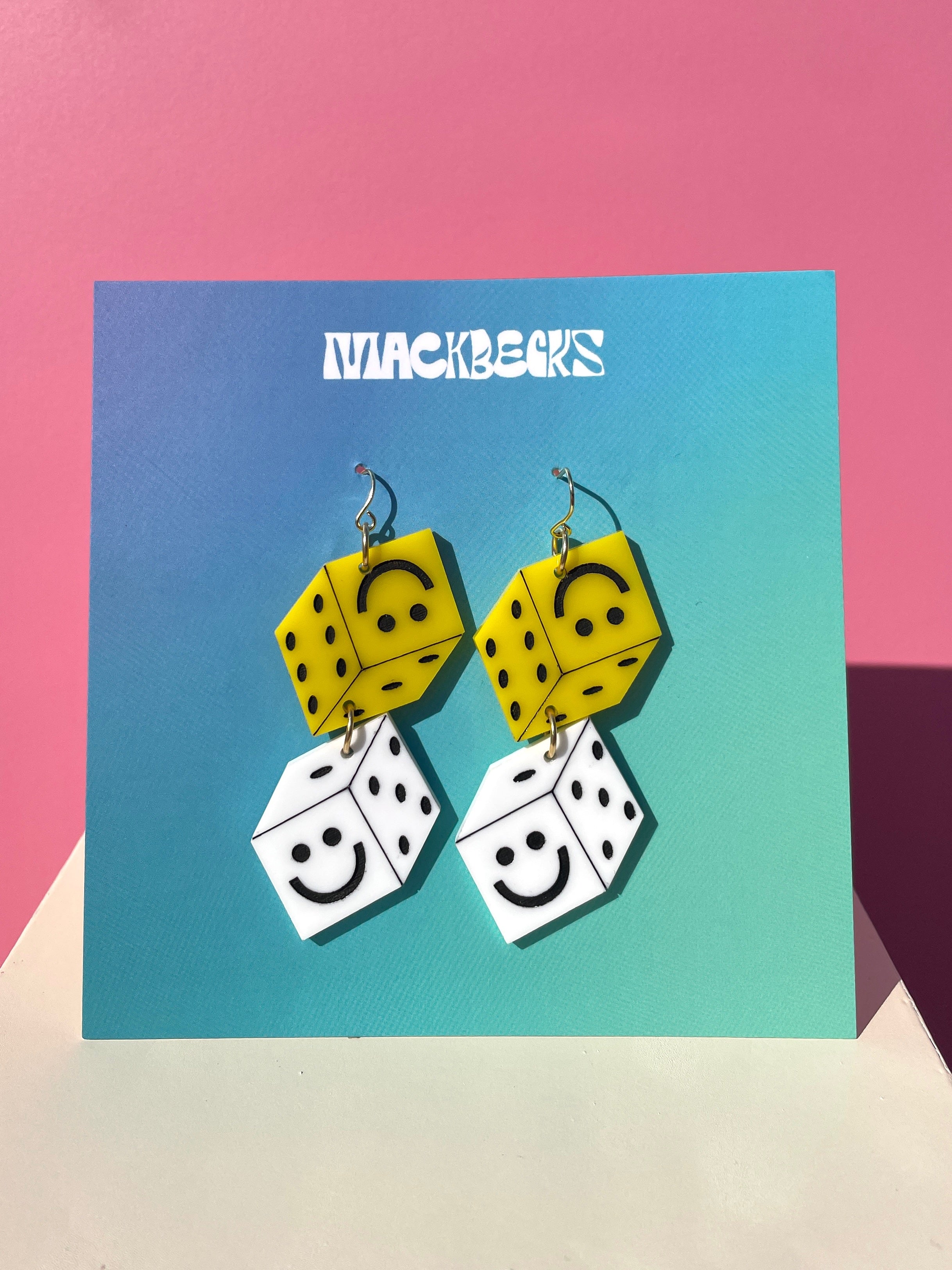 MackBecks x OHOK Dice Earrings