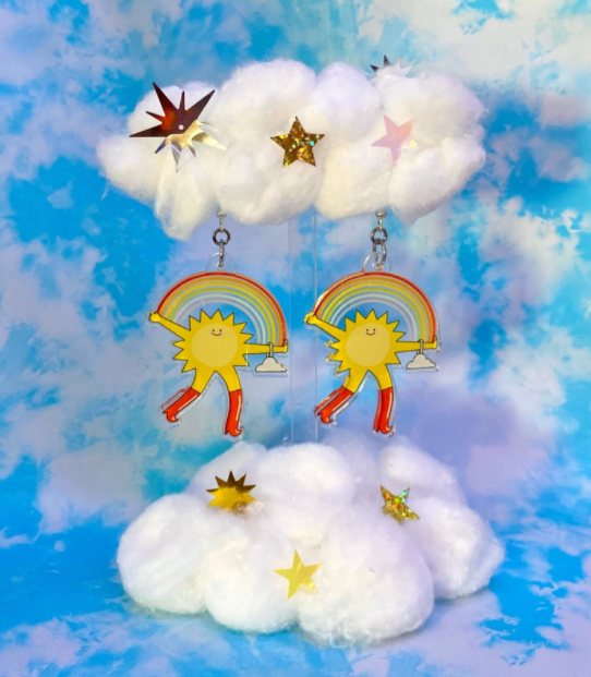 Walking On Sunshine Earrings