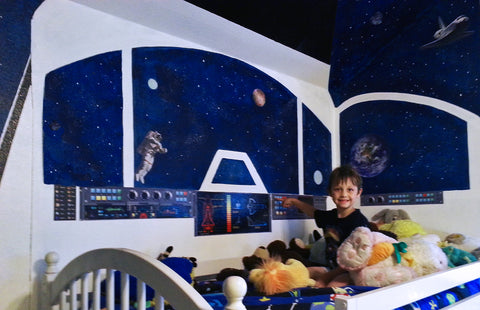 Outer Space wall stickers for kids
