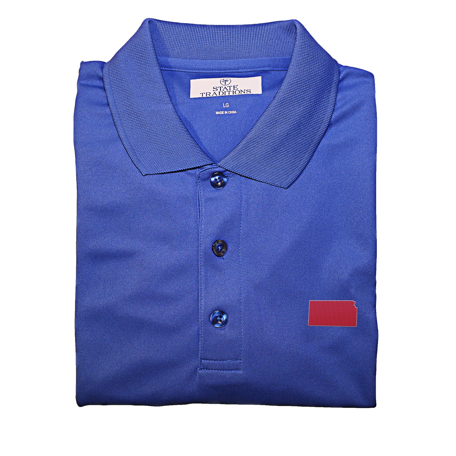 Kansas Lawrence Gameday Performance Polo