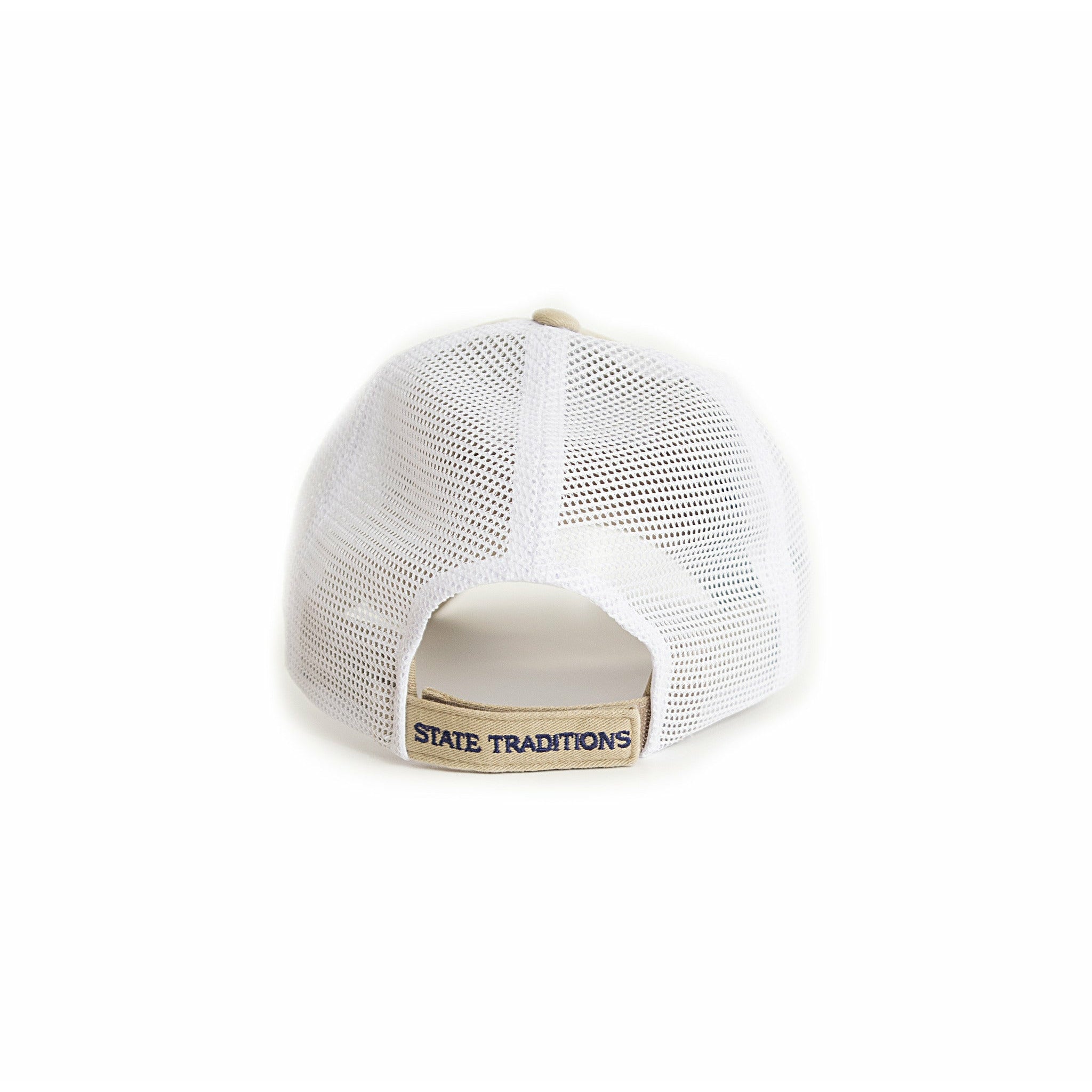 Mississippi Flag Trucker Hat Khaki