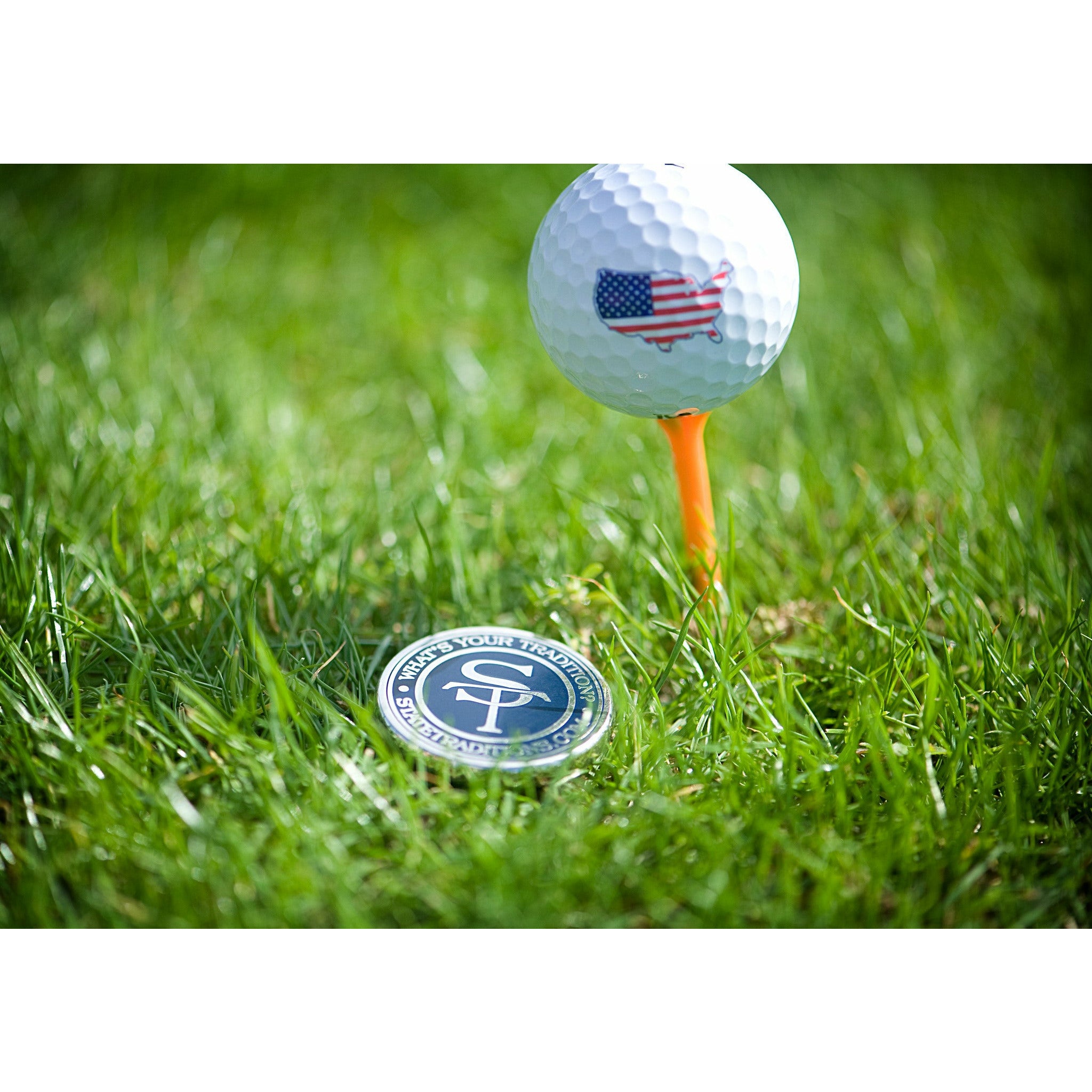 Georgia Traditional Duo Golf Ball Marker