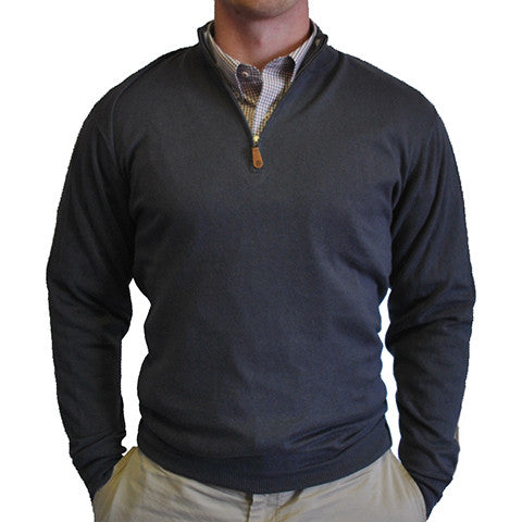 1 4 Zip Pullover Grey State Traditions