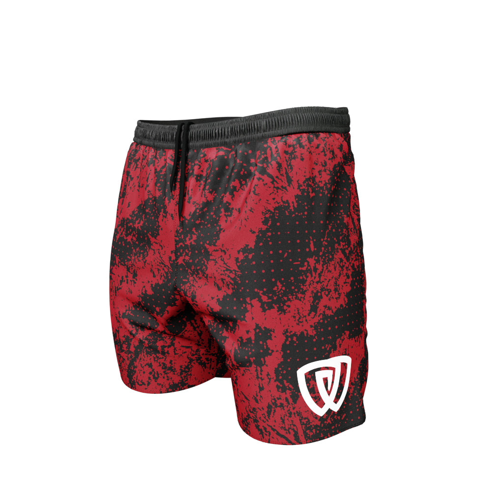 Honeycomb Fade Camo Muay Thai Shorts - Red – Muay Thai Addict