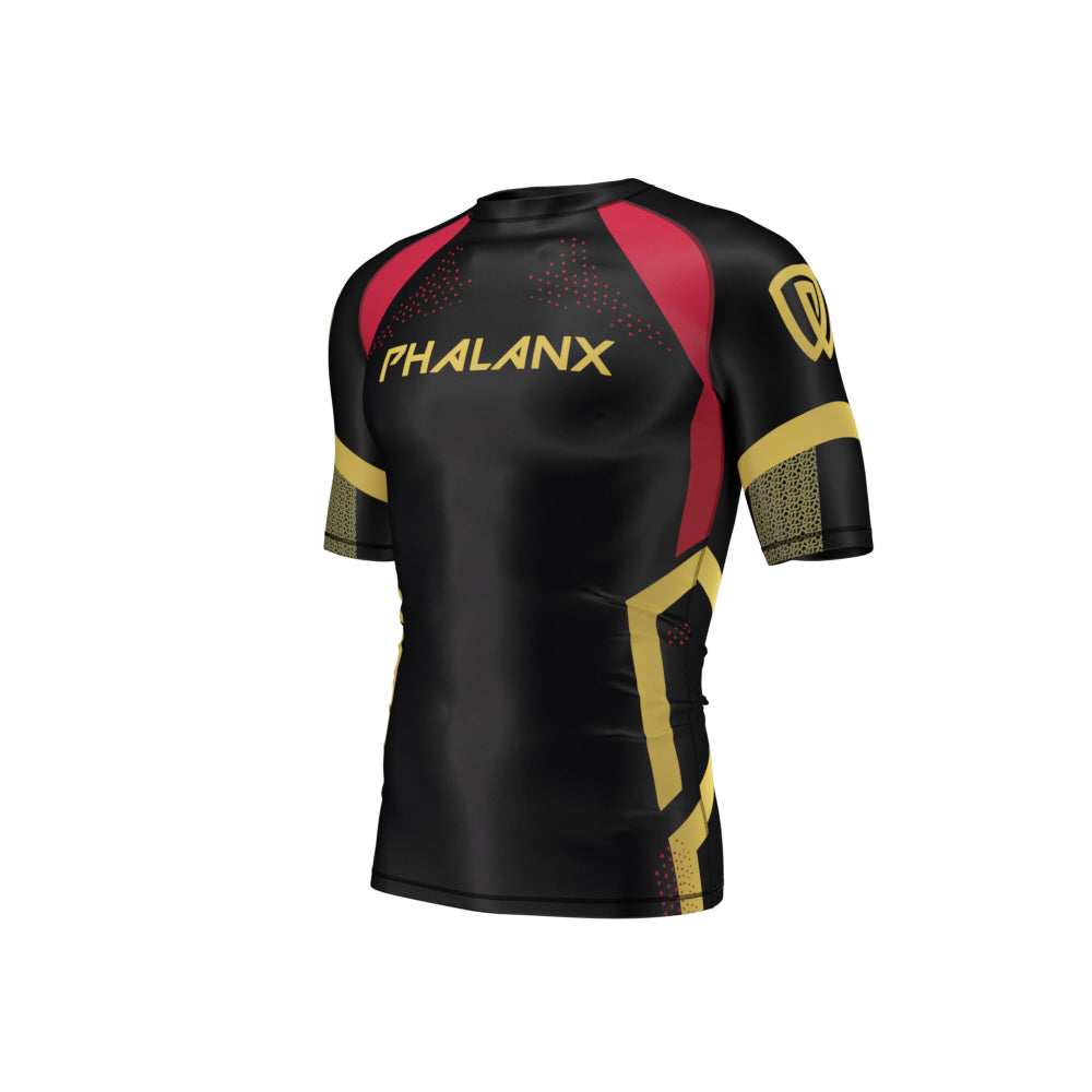 TRIARII SHORT-SLEEVE RASH GUARD – Phalanx Formations