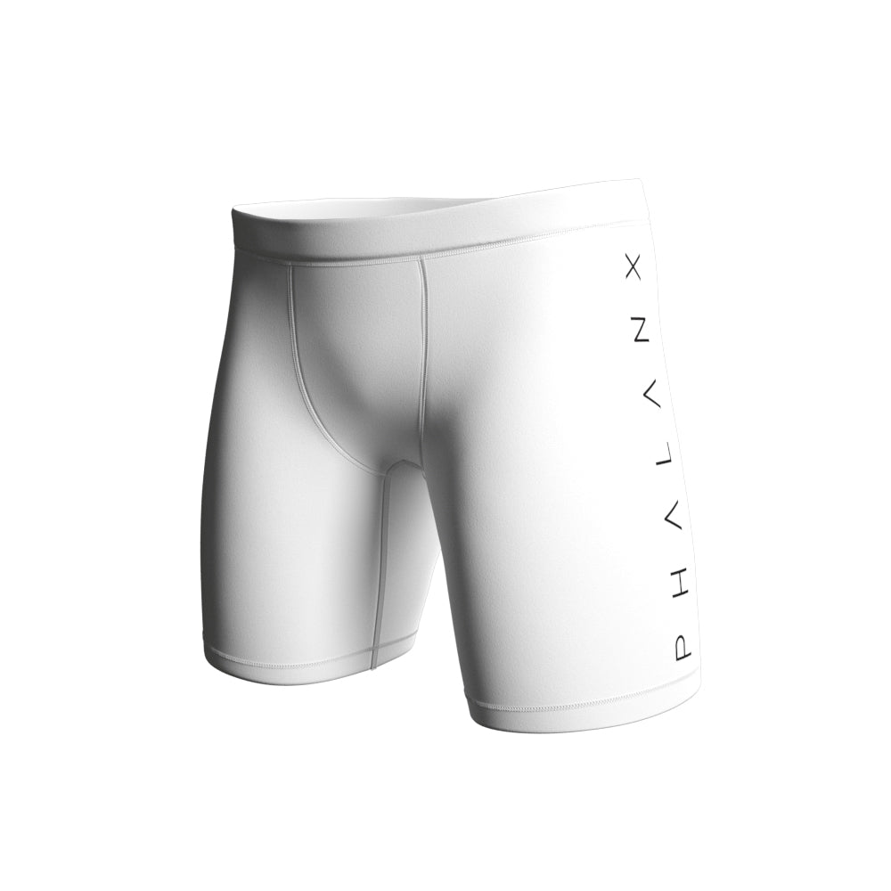 PULSAR WHITE VLTD COMPRESSION SHORTS
