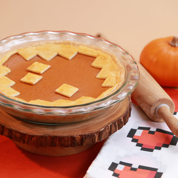 Minecraft Pumpkin Pie Rosanna Pansino