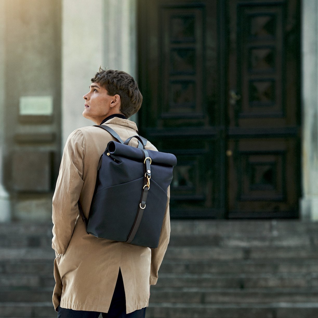 Luxury Designer Backpacks for Men - Leather, Nylon & Jacquard