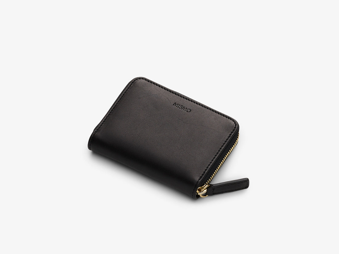 black wallet