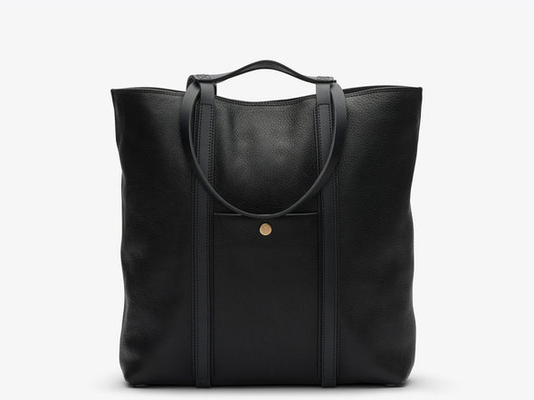 Black Sturdy Tote Bag