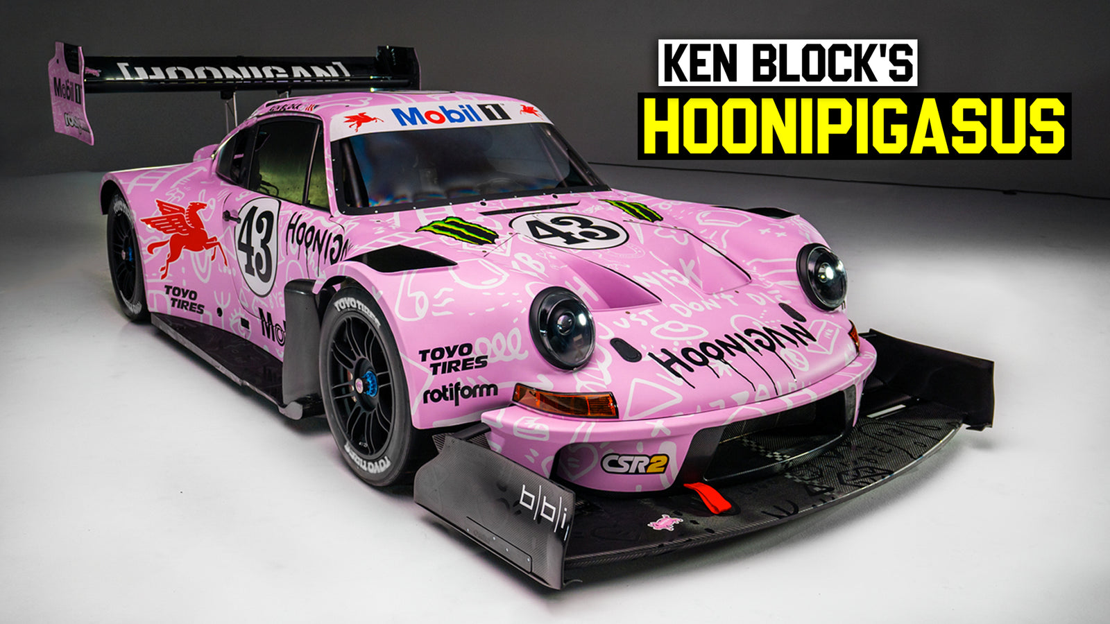 The 1400hp midengine AWD Hoonipigasus! Ken Block’s NEW Pike’s Peak In